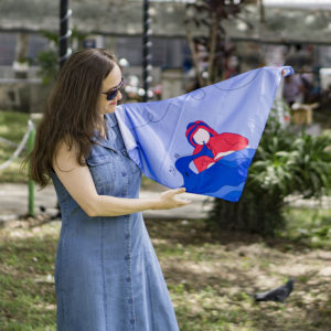 Pañoleta "Modista de sueños"